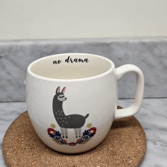 NEW‎ - NO DRAMA LLAMA  MUG. NO DRAMA COFFEE MUG. LLAMA DECO MUG. - Picture 6 of 8